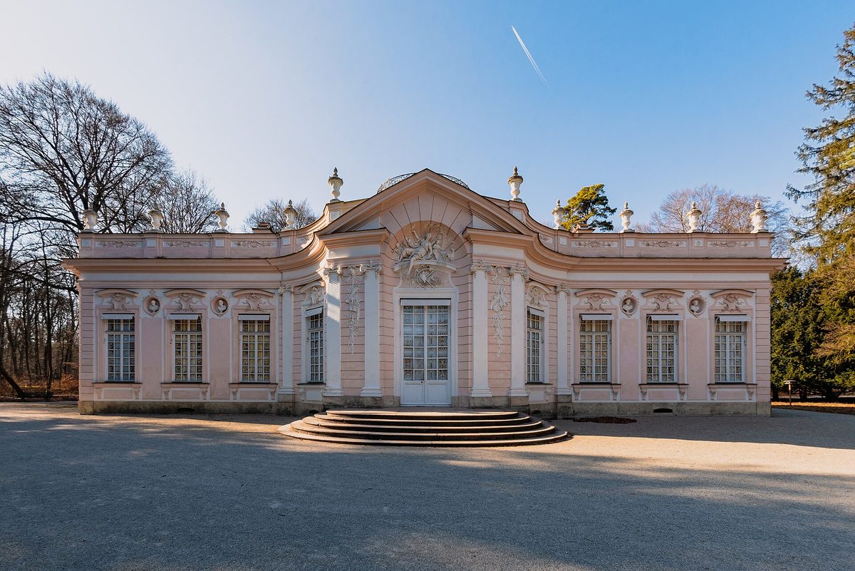 Die Amalienburg im Schlosspark Nymphenburg
